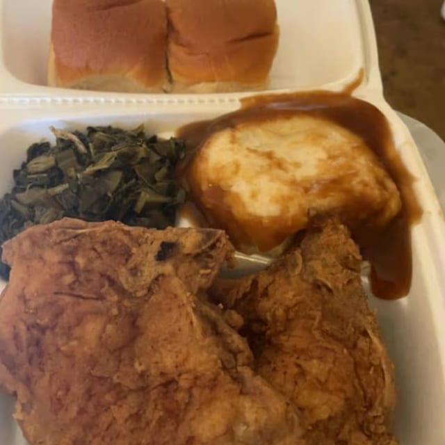 Pork Chop Plate.