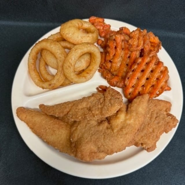 Chicken Tenders Plate.