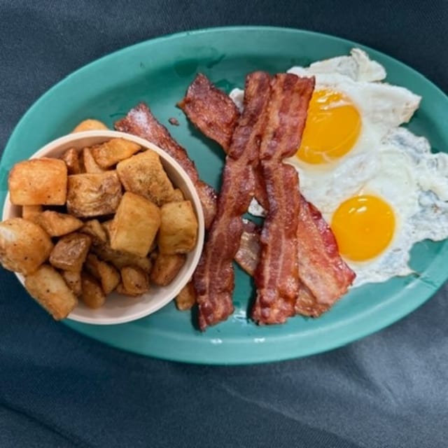 Bacon and Egg Plate.