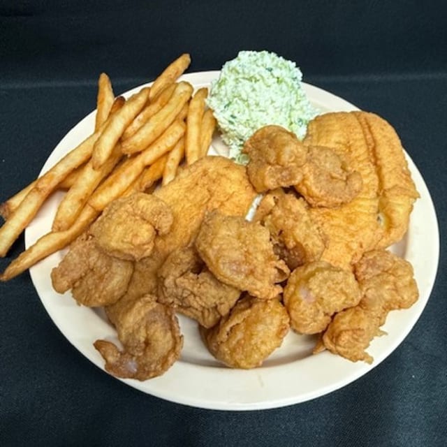 Friday - Combo Fish and Shrimp.
